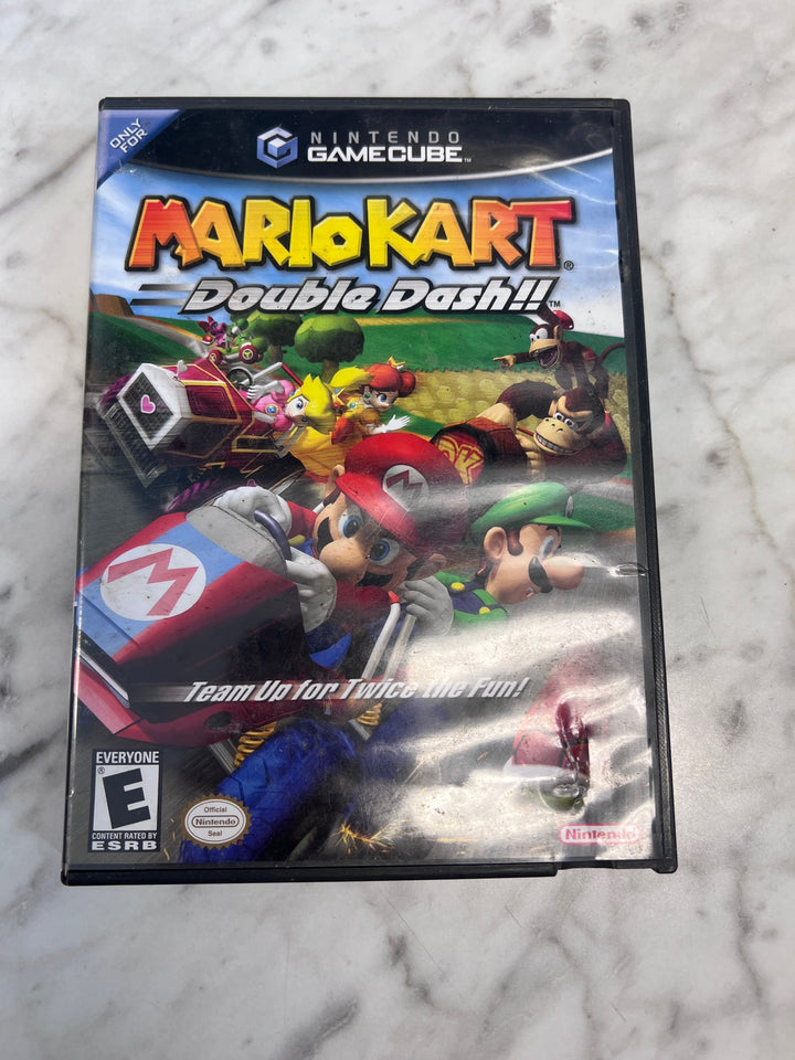 Mario Kart Double Dash Nintendo Gamecube CASE & MANUAL ONLY  CO123125