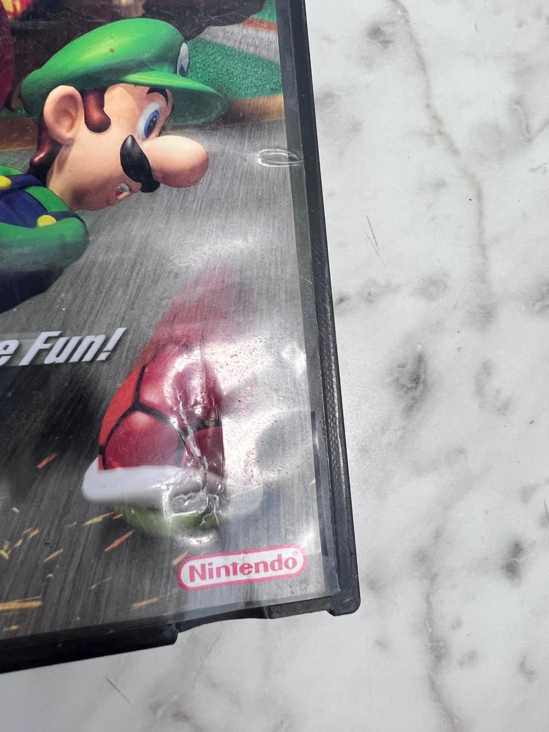 Mario Kart Double Dash Nintendo Gamecube CASE & MANUAL ONLY  CO123125