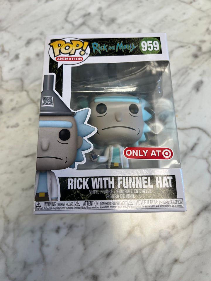 Funko Pop! Rick and Morty - Rick with Funnel Hat - Target Exclusive