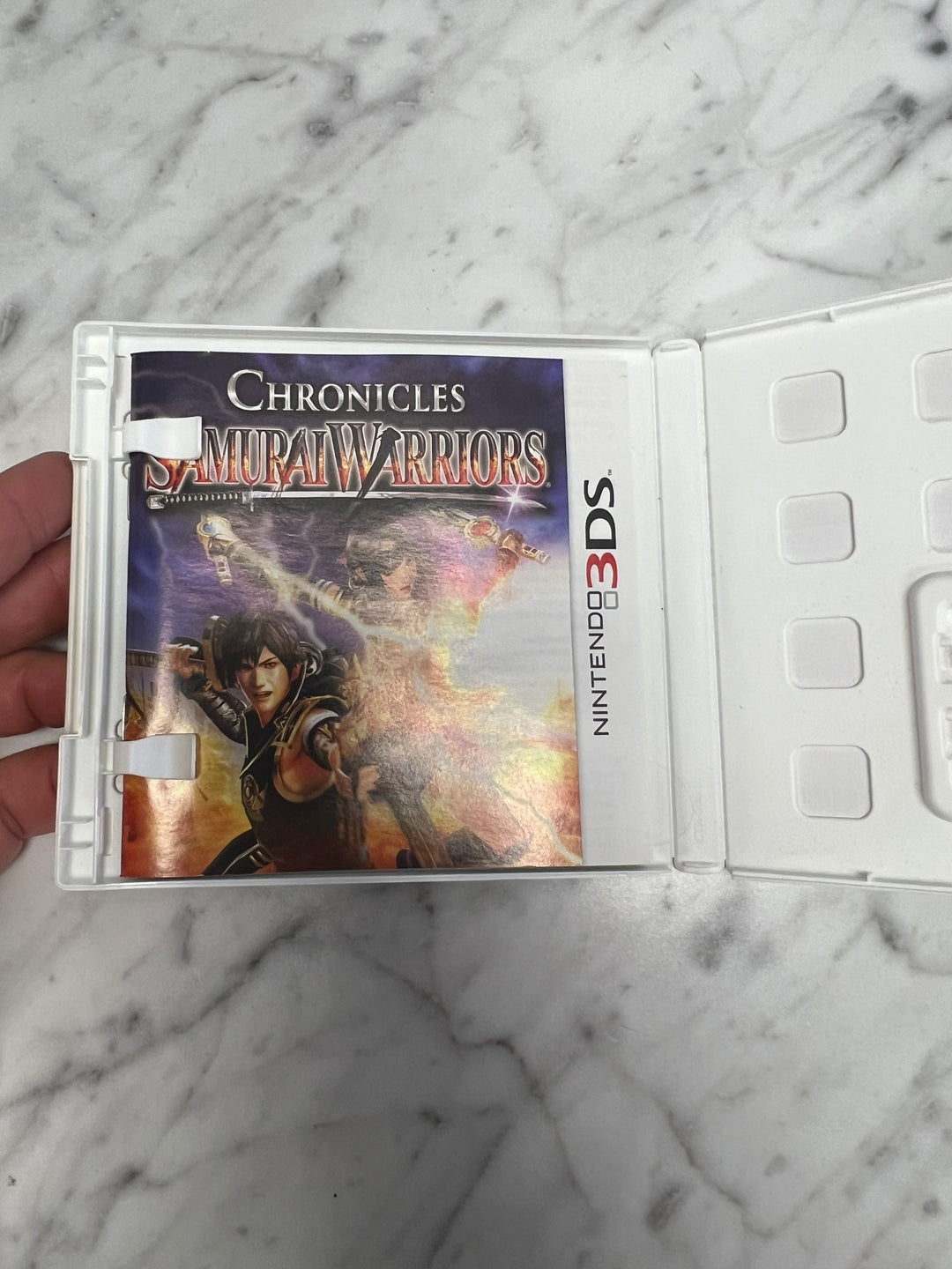 Samurai Warriors Chronicles for Nintendo 3DS CASE AND MANUAL ONLY    CO112724