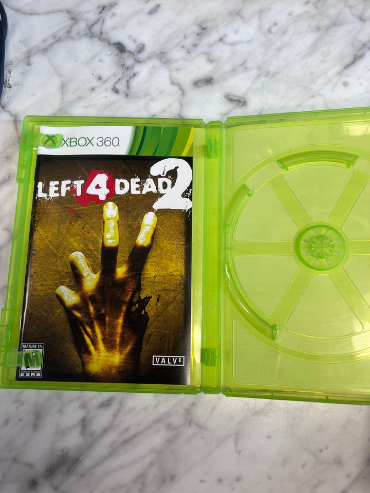 Left 4 Dead 2 Xbox 360 CASE AND MANUAL ONLY CO123125