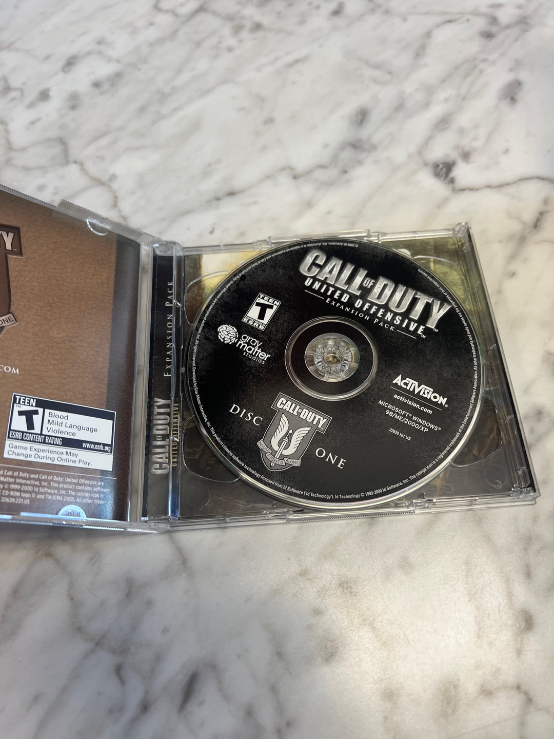 Call of Duty United Offensive Expansion Pack for Windows PC CD-ROM PC62025