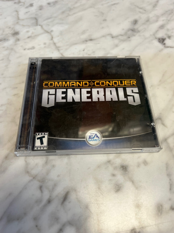 Command &amp; Conquer Generals Jewel Case for Windows PC CD-ROM PC62025
