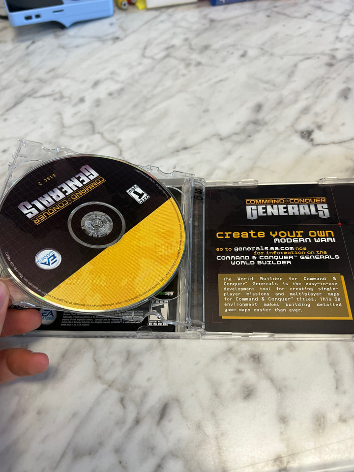 Command &amp; Conquer Generals Jewel Case for Windows PC CD-ROM PC62025