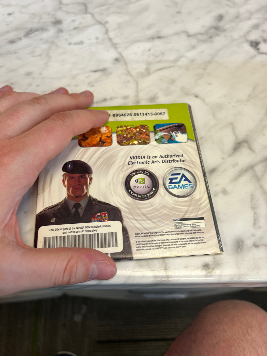 Command & Conquer Generals Sleeve Version for Windows PC CD-ROM PC62025