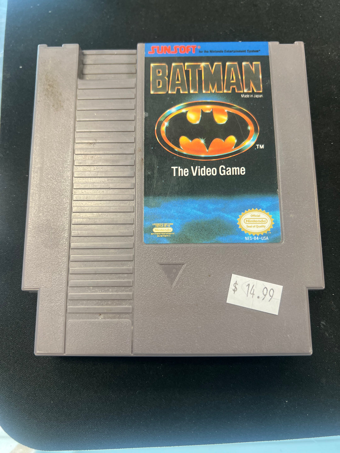 Batman The Video Game for Nintendo Entertainment System NES Cart Only Tested and working        DO61824