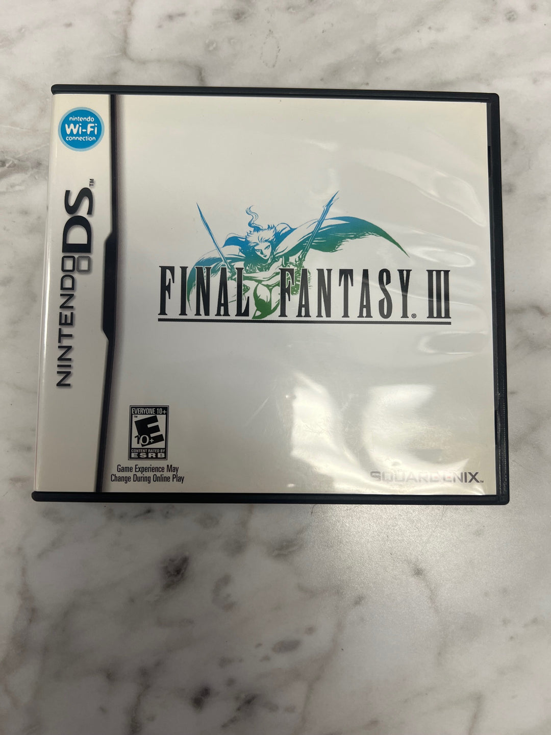 Final Fantasy III for Nintendo DS CASE AND MANUAL ONLY    CO112724