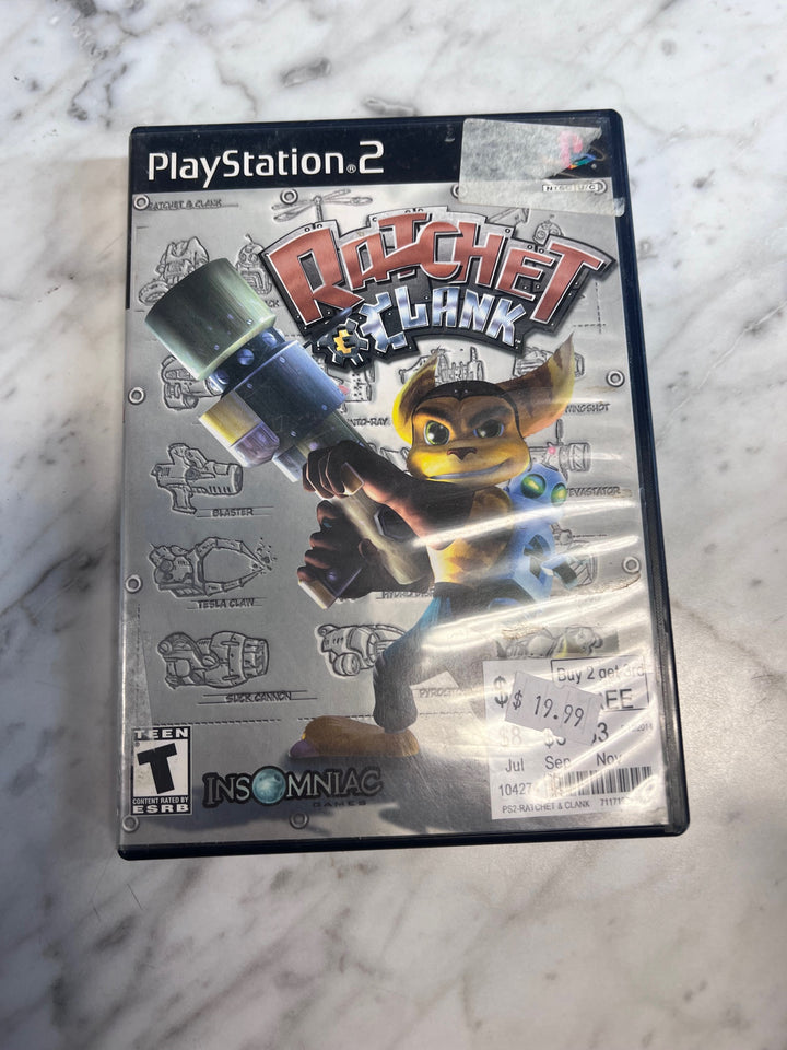 Ratchet and Clank PS2 Playstation 2 CASE ONLY CO123125