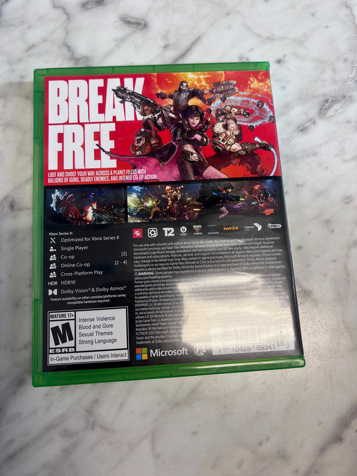 Borderlands 4 Xbox Series X CASE ONLY CO123125