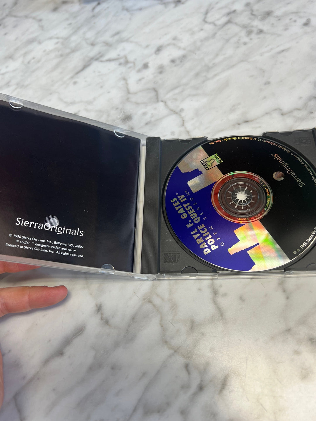 Daryl F Gates Police Quest IV for Windows PC CD-ROM PC62025