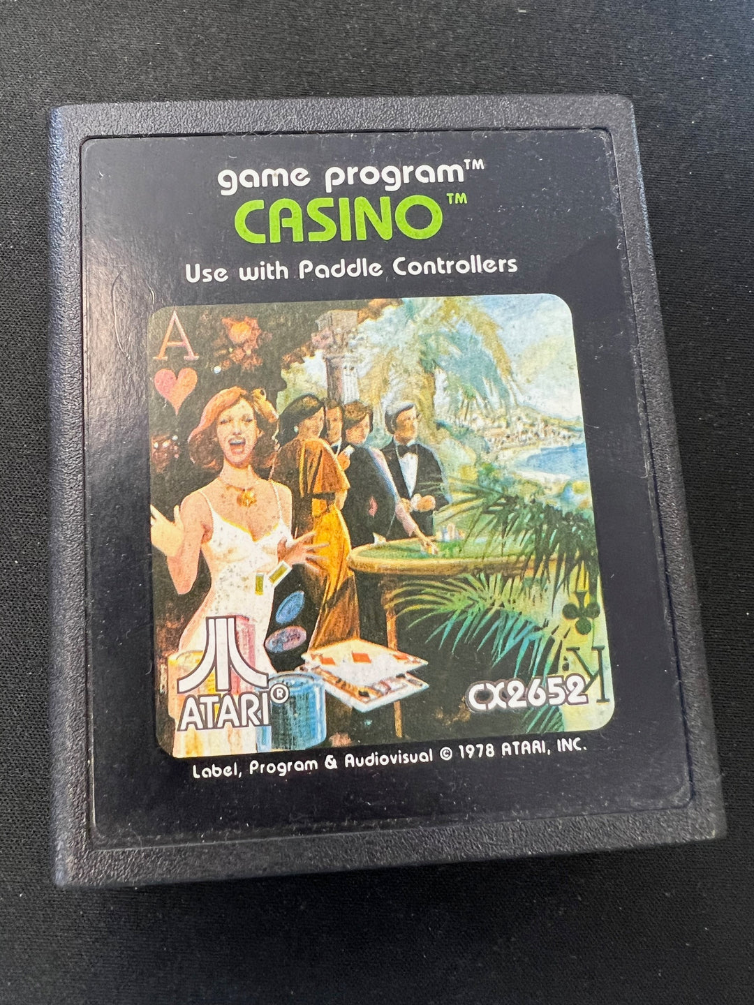 Casino for Atari 2600 Cart Only   UD92024