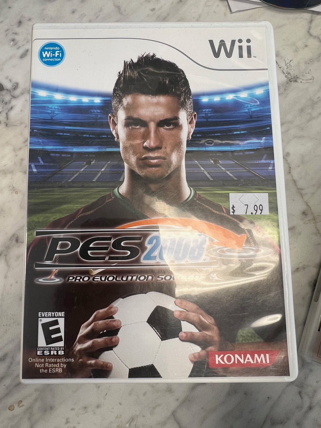 Pro Evolution Soccer 2008 - Wii W32425