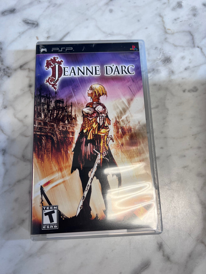 Jeanne D'arc PSP Playstation Portable CASE & MANUAL ONLY CO123125