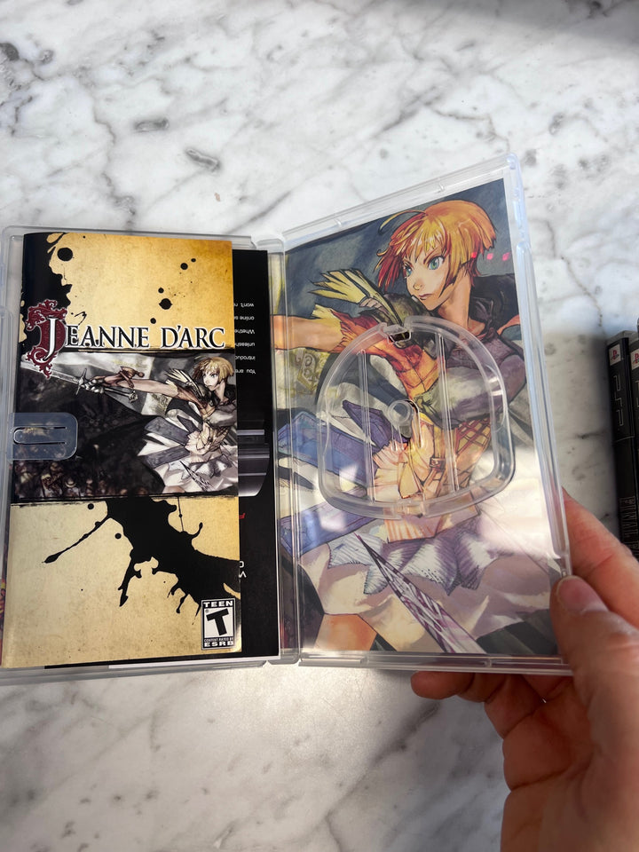 Jeanne D'arc PSP Playstation Portable CASE & MANUAL ONLY CO123125