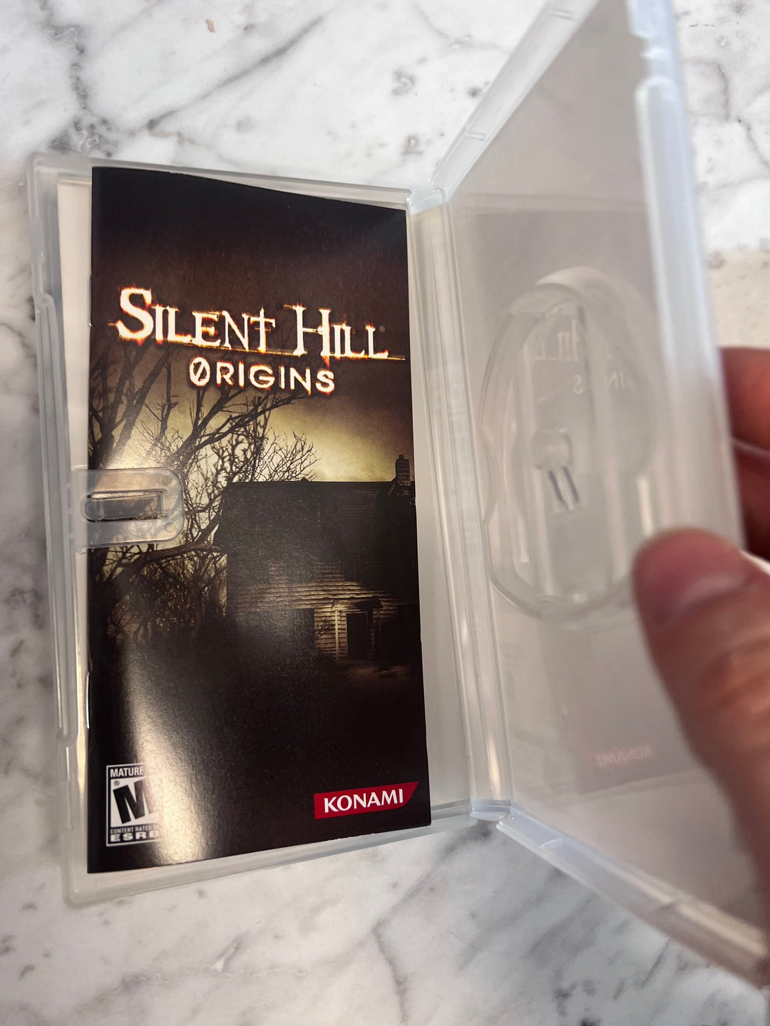 Silent Hill Origins PSP Playstation Portable CASE & MANUAL ONLY CO123125