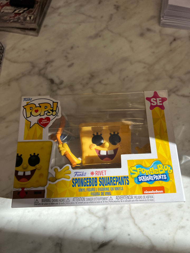 Funko Pop! Nickelodeon - SpongeBob SquarePants SE- With Net