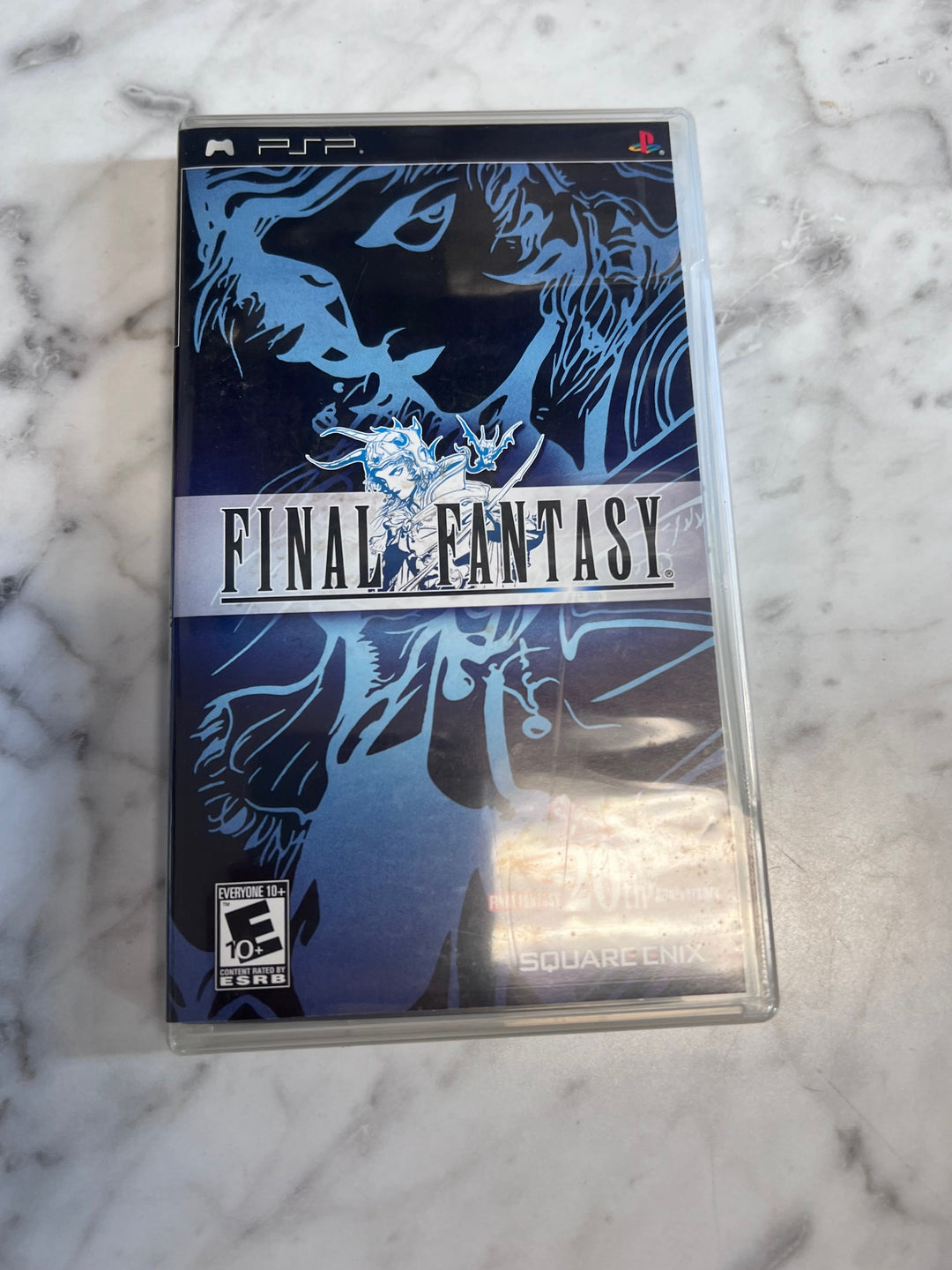 Final Fantasy I PSP Playstation Portable CASE & MANUAL ONLY CO123125
