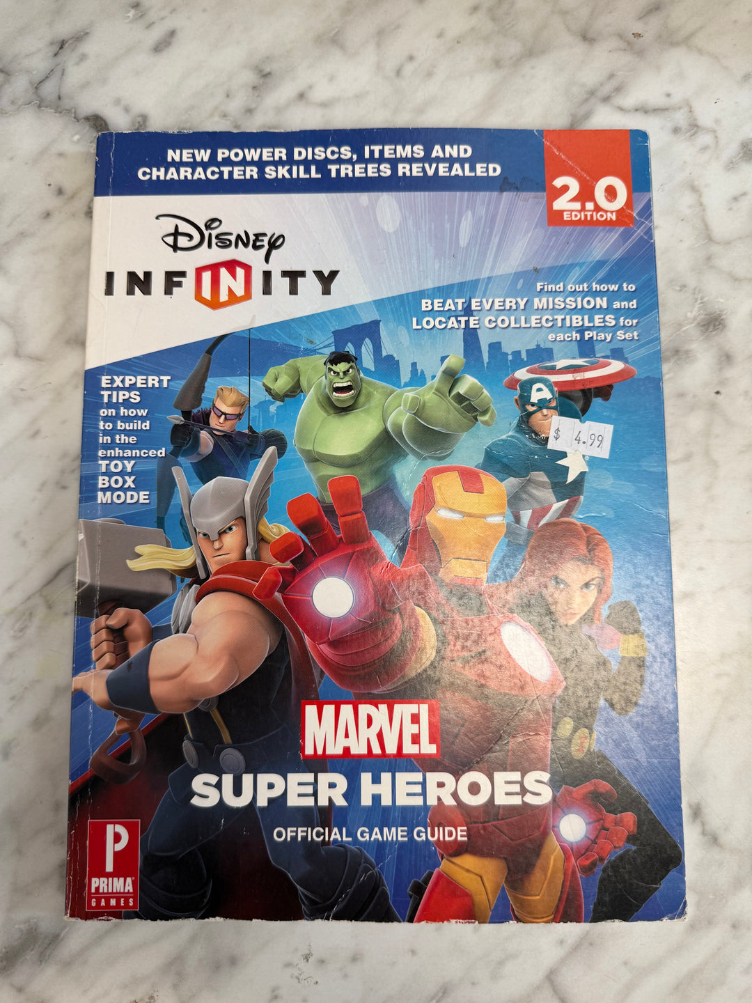 Disney Infinity: Marvel Super Heroes (2.0 Edition) - Prima Official Game Guide ST6726