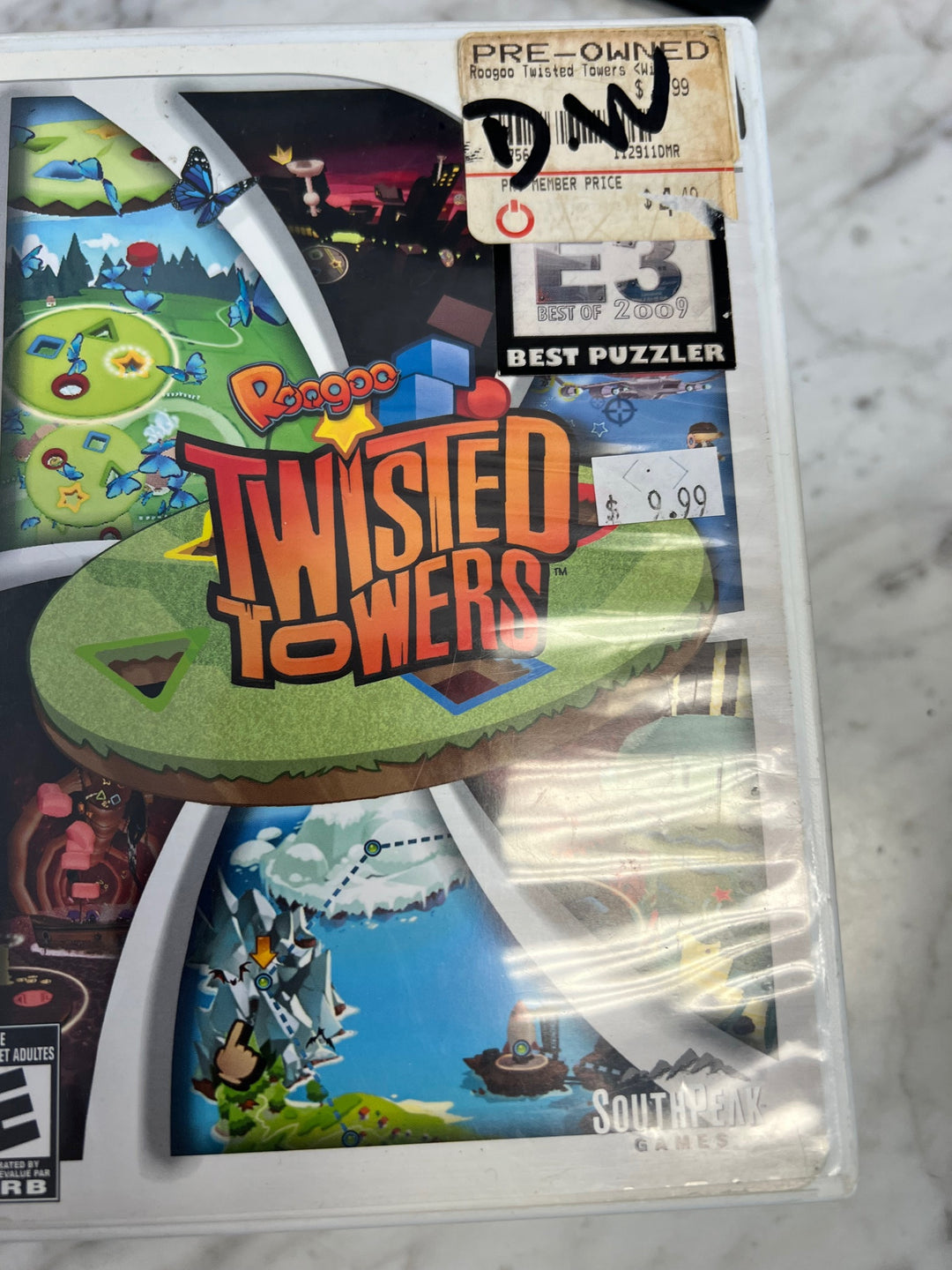 Roogoo Twisted Towers - Wii W32425
