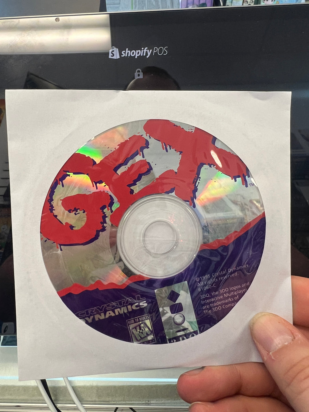 Gex for Panasonic 3DO Disc Only Tested and Working     DO61924