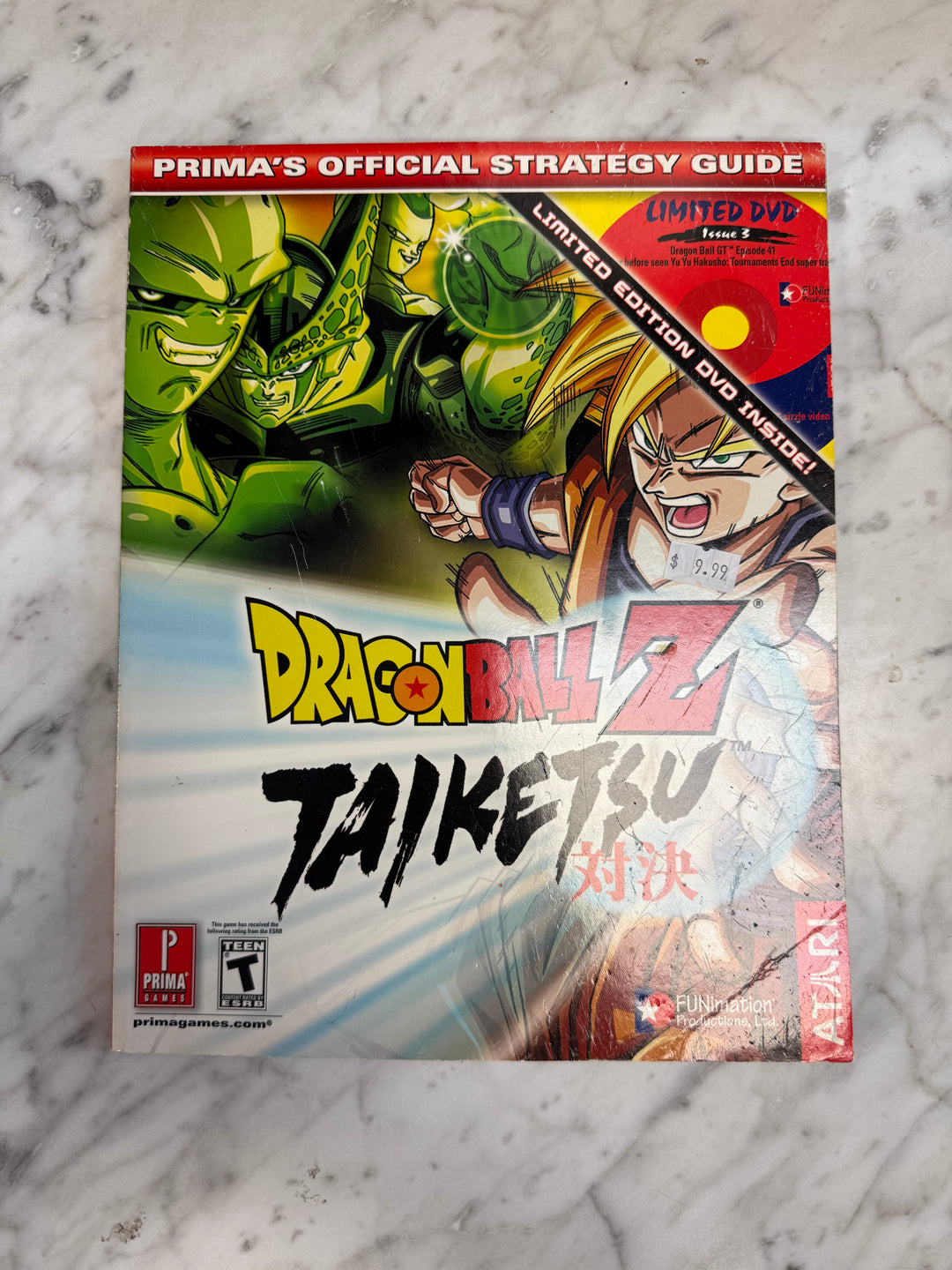 Dragon Ball Z: Taiketsu - Prima Official Strategy Guide (NO DVD) ST6726