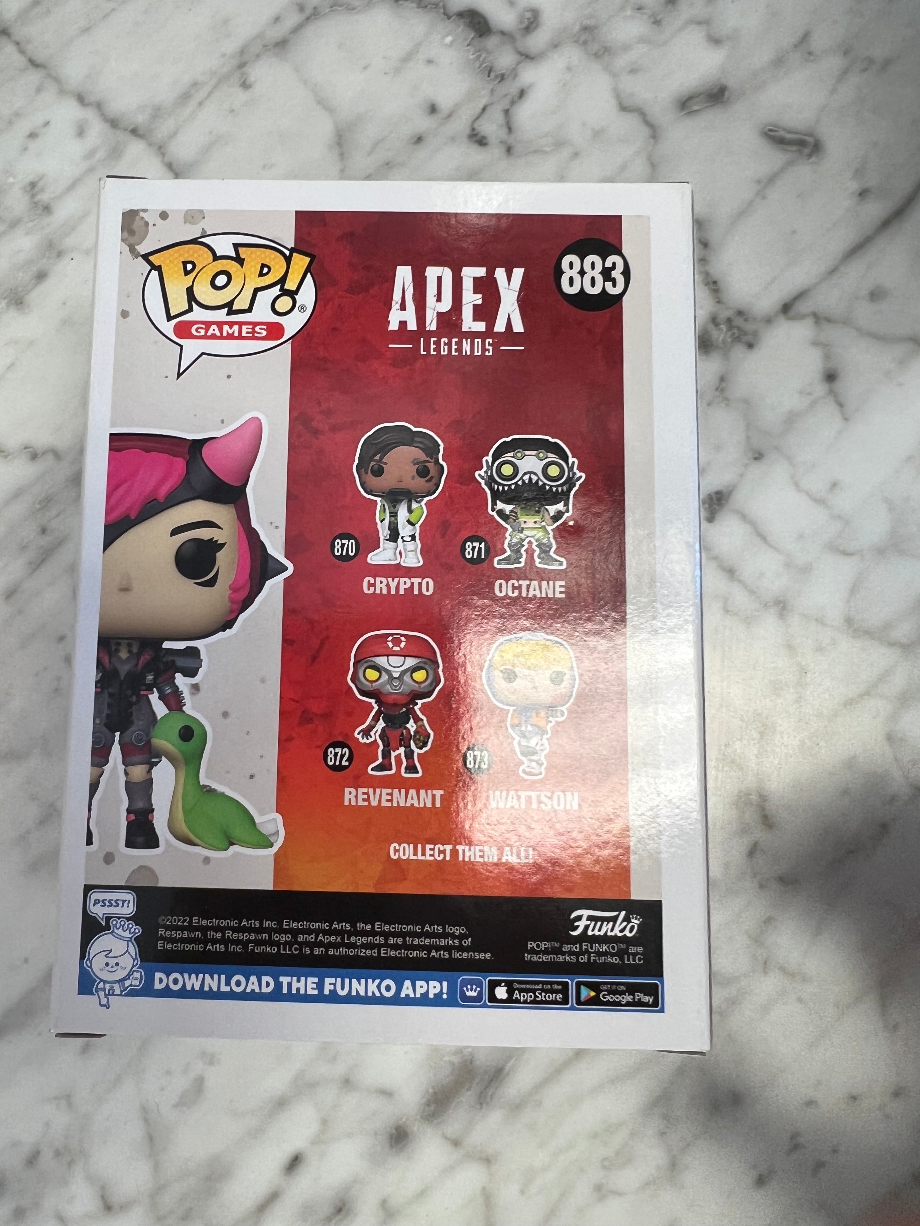 Funko Pop! Apex Legends - Wattson With Nessie #883 (Gamestop