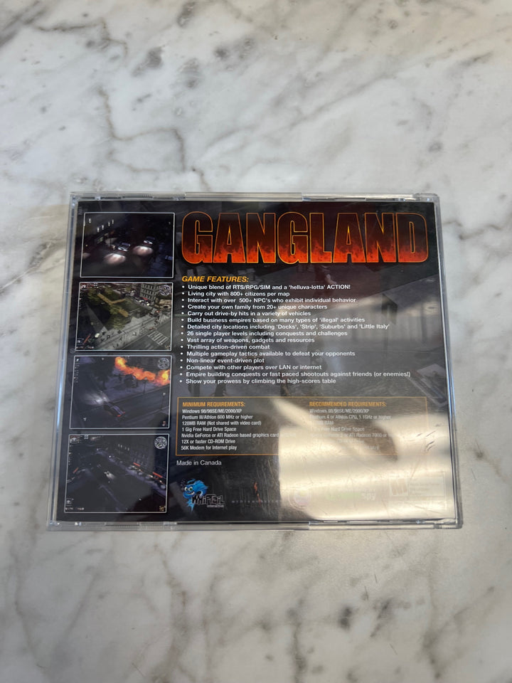 Gangland for Windows PC CD-ROM  PC62025