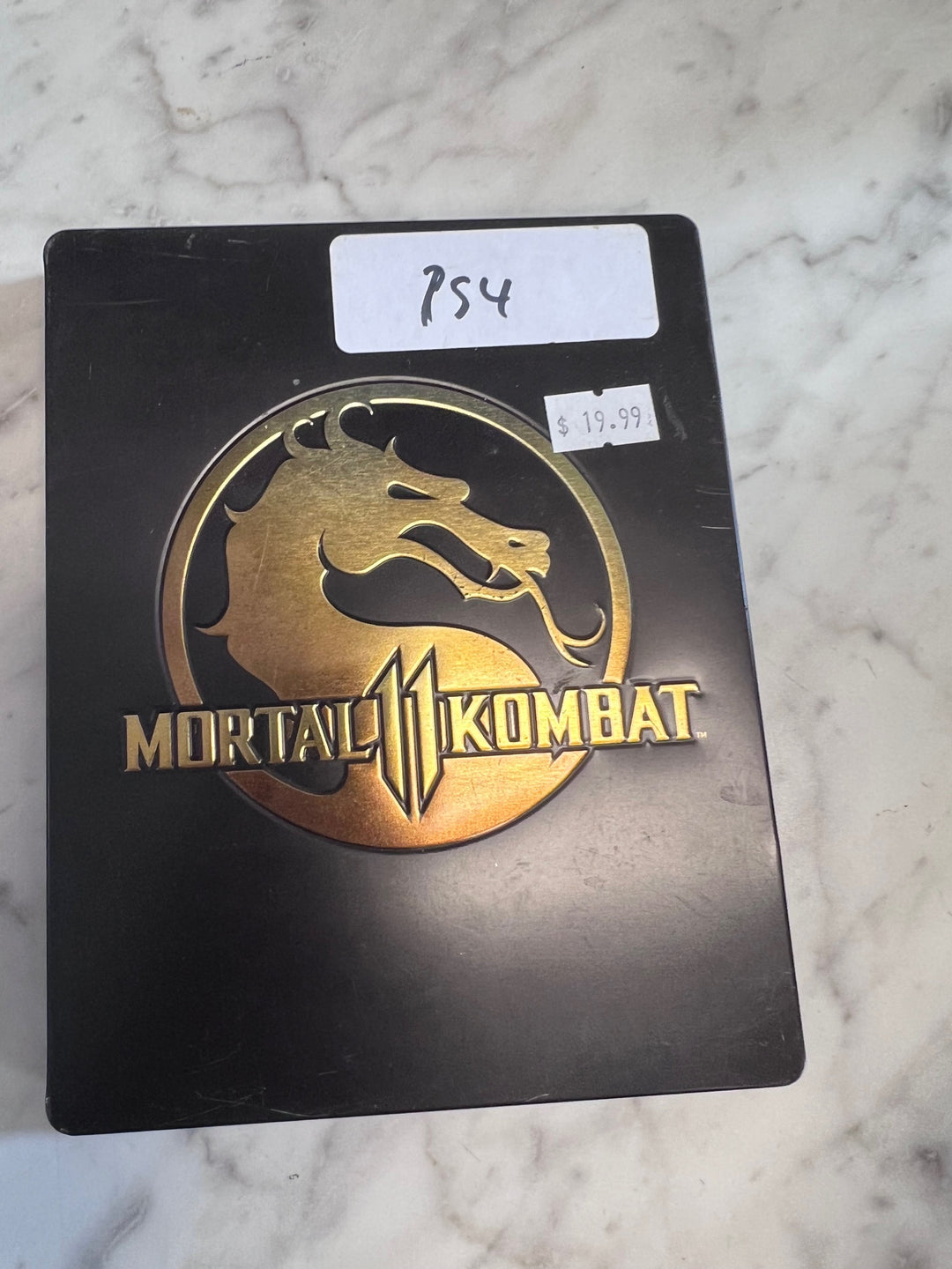 Mortal Kombat 11 Steelbook Case ONLY Big Ass Dent CO123125