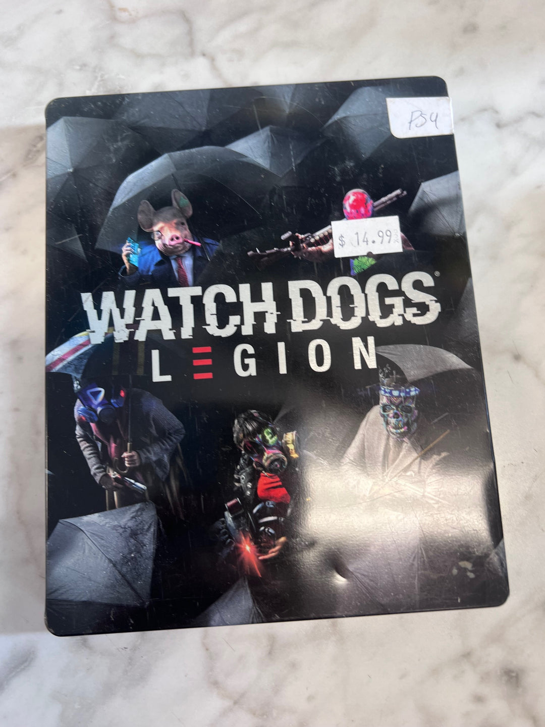 Watch Dogs Legion Steelbook Case ONLY CO123125