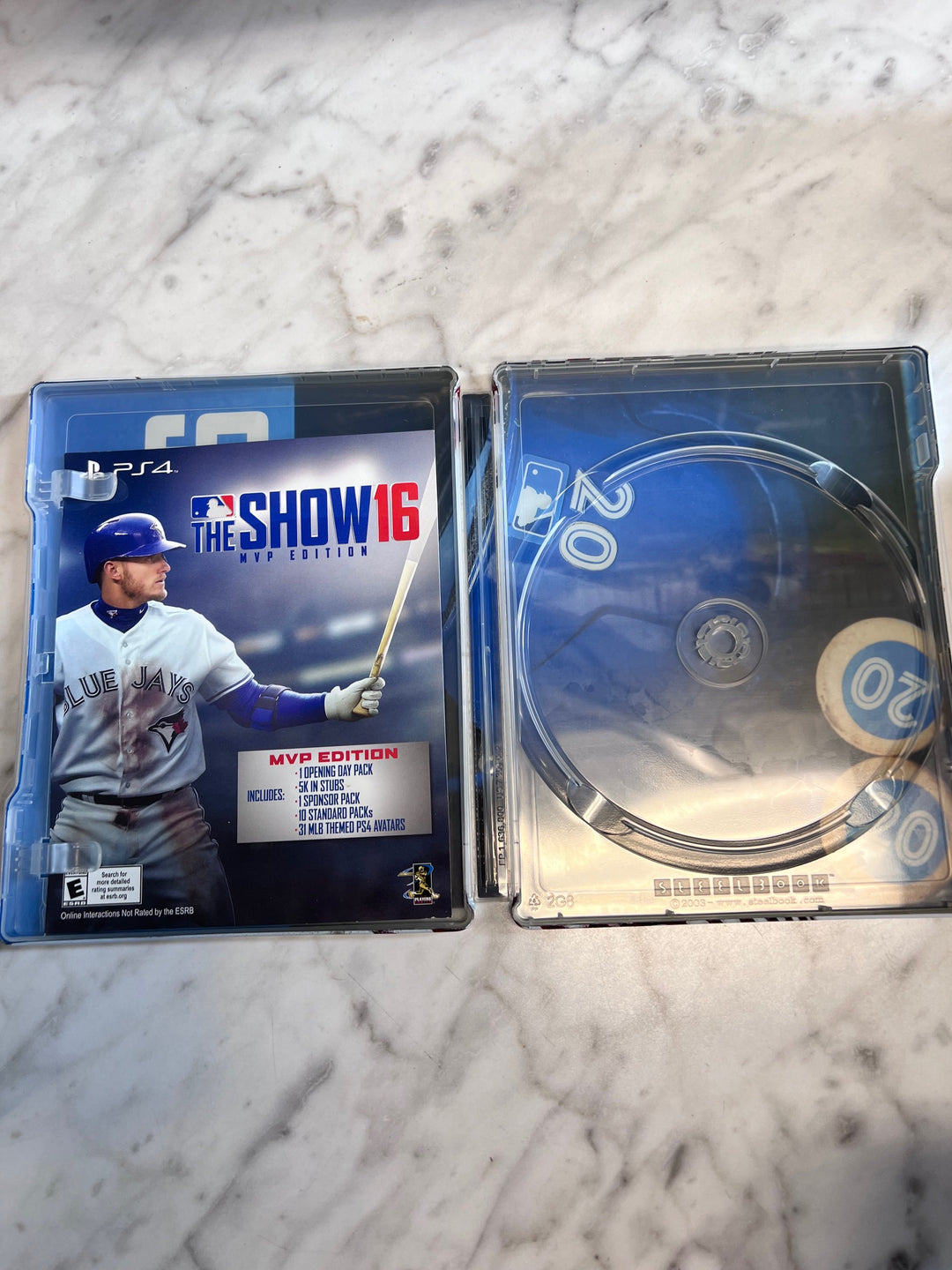 MLB The Show 16 MVP Edition Steelbook Case ONLY CO123125
