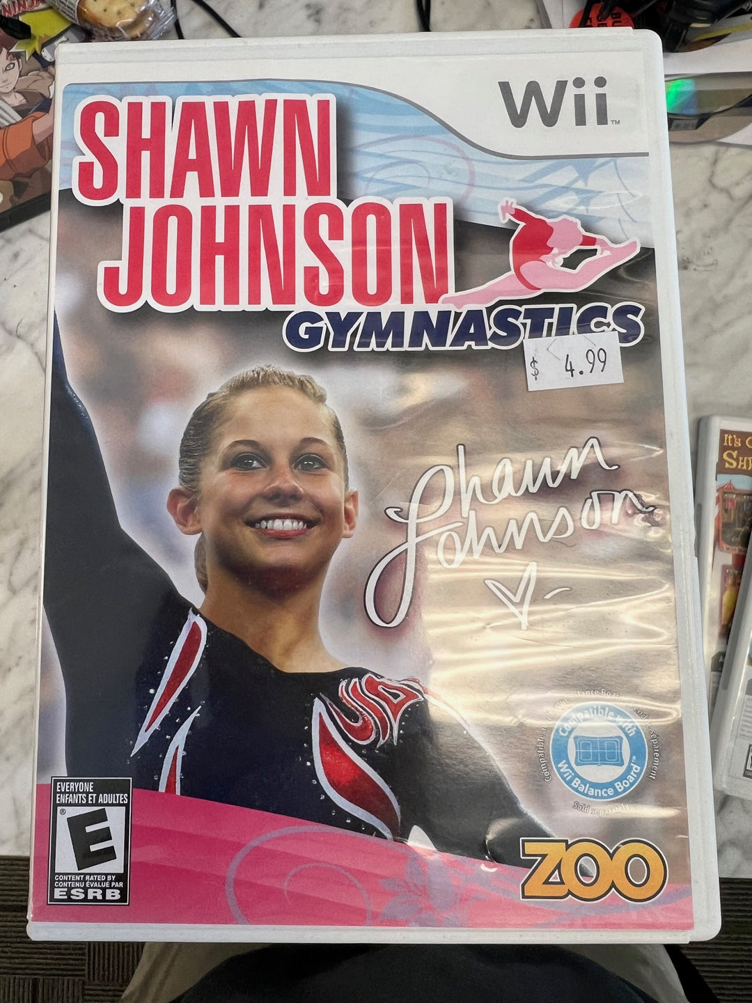 Shawn Johnson Olympics - Wii W32425