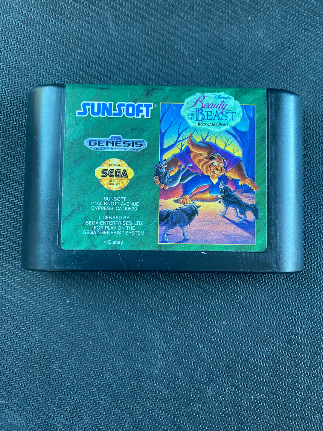 Beauty And The Beast: Roar of the Beast - Sega Genesis G71725