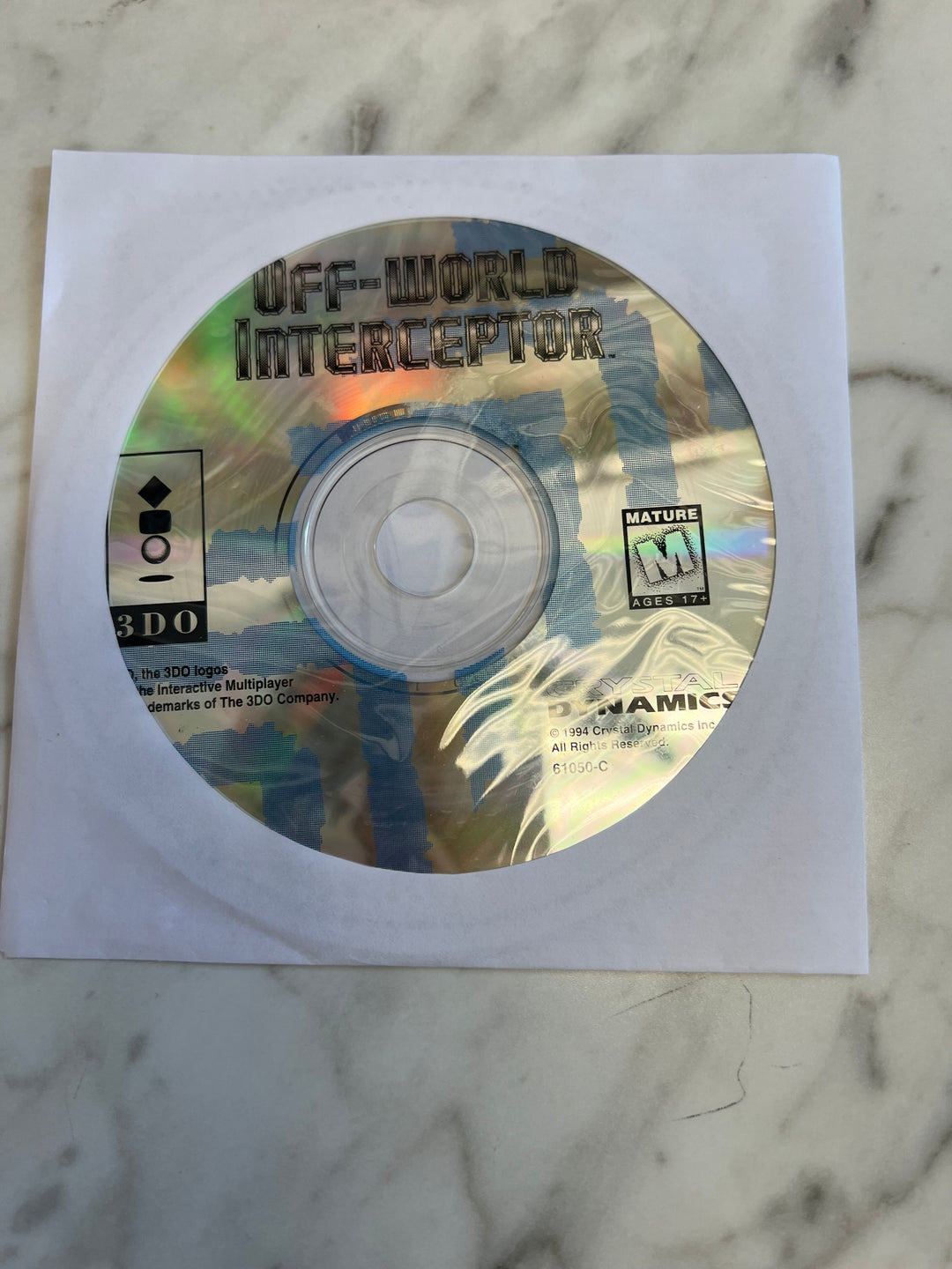 Off-World Interceptor for Panasonic 3DO Disc Only Tested and Working     DO61924