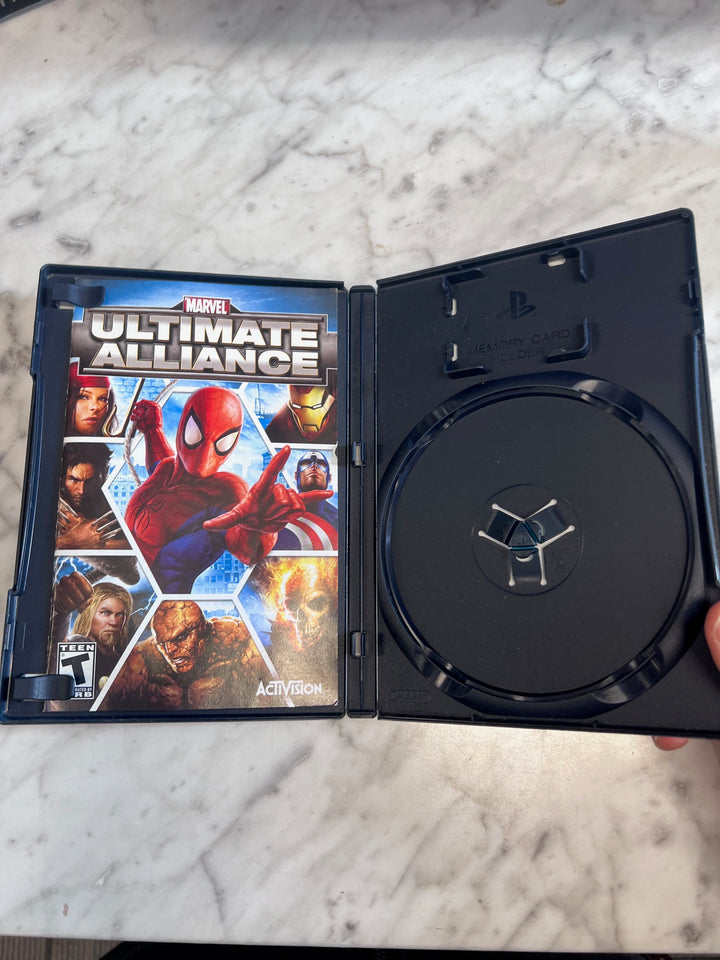 Marvel Ultimate Alliance Special Edition PS2 Playstation 2 Case & Manual ONLY CO123125