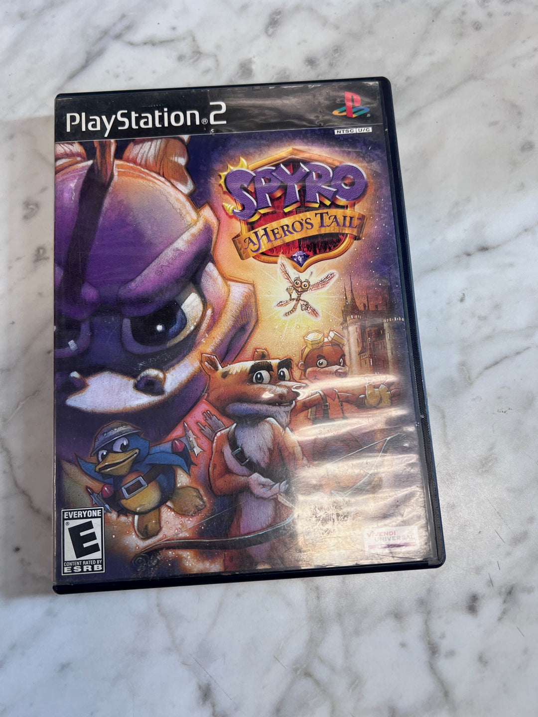 Spyro A Hero's Tail PS2 Playstation 2 Case ONLY CO123125