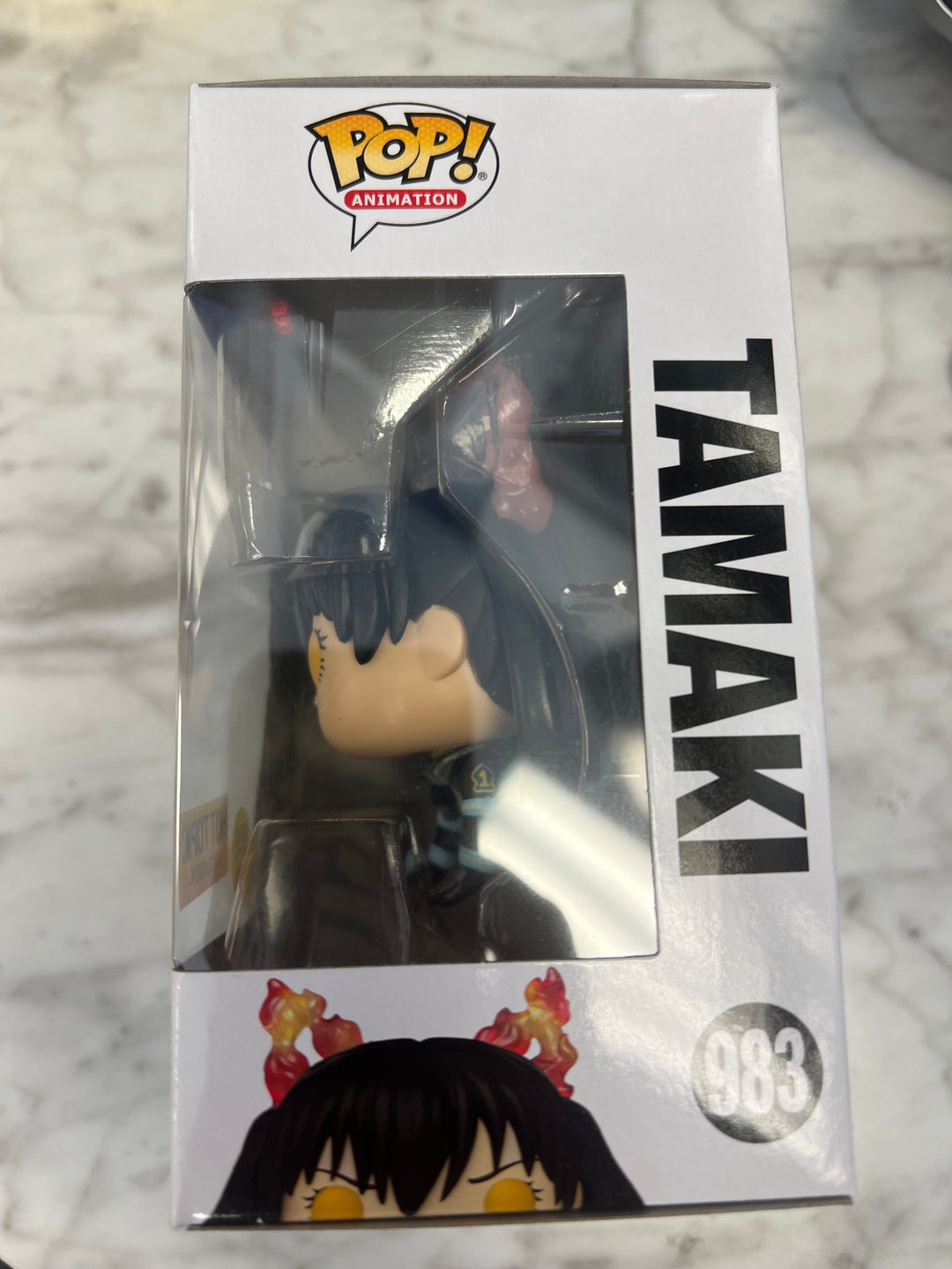 Funko Pop Fire Force Tamaki Glow Hot Topic Exclusive 983 GITD FP9224