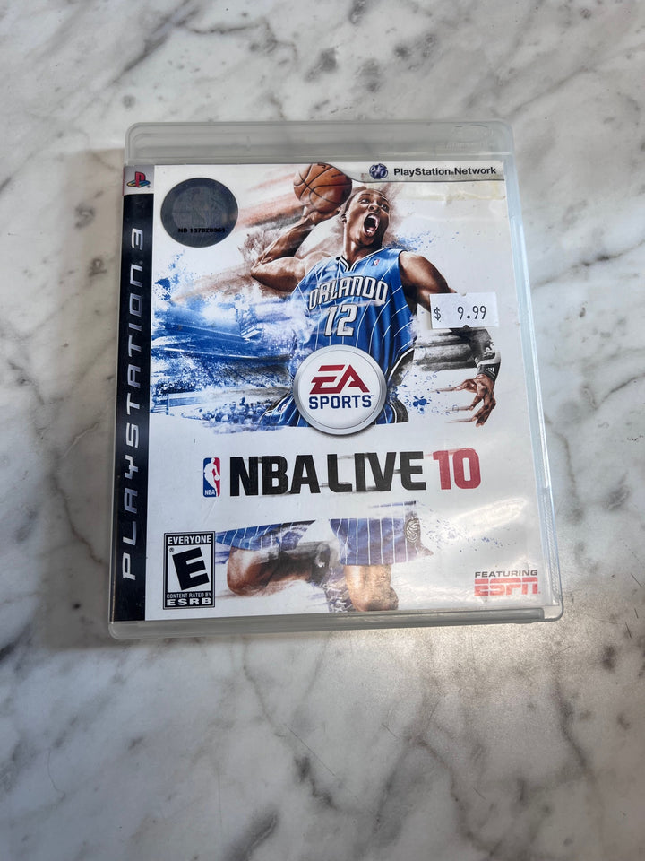 NBA Live 10 PS3 Playstation 3 Case ONLY CO123125