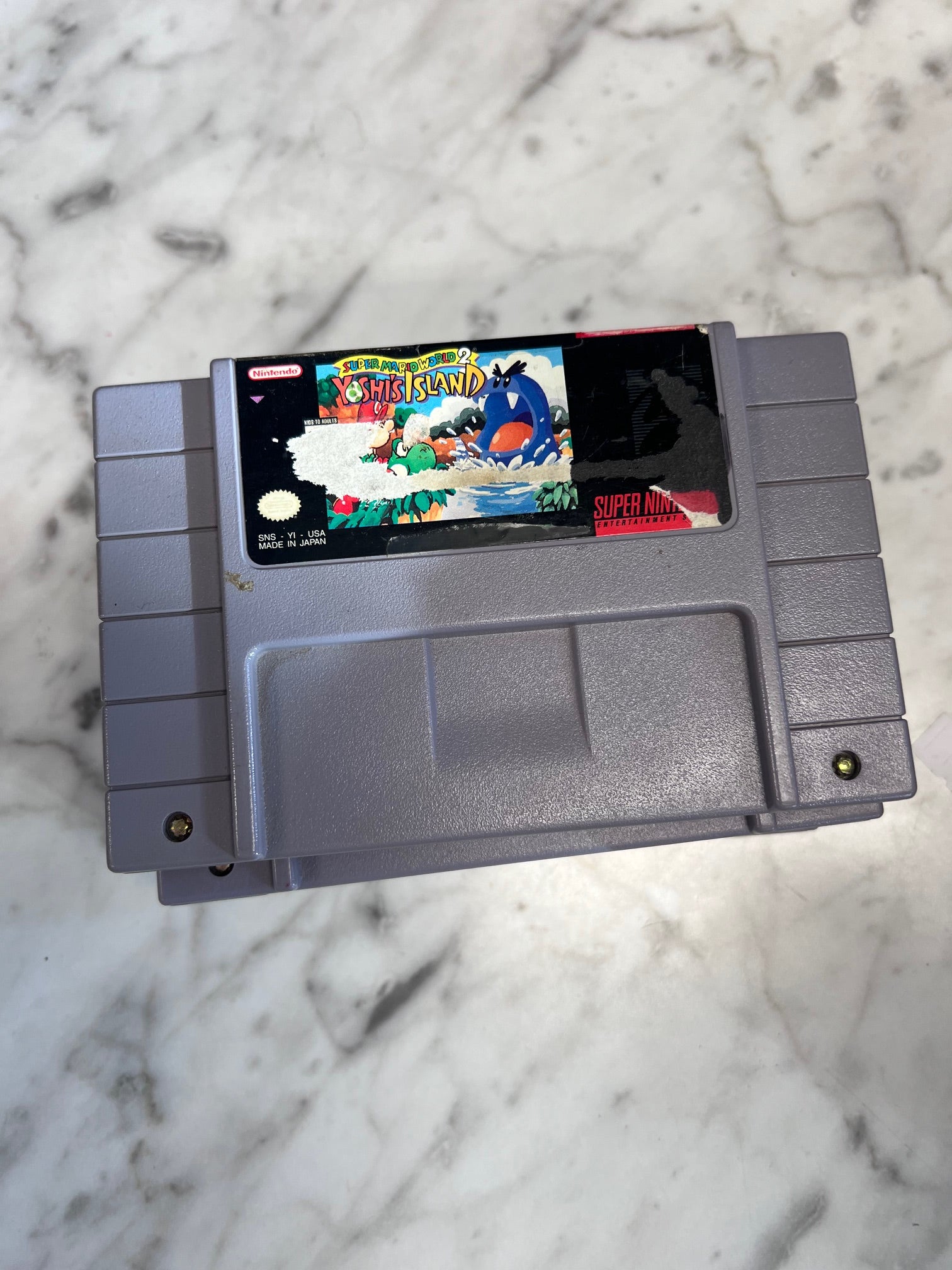 Super Mario World 2: Yoshi's Island - SNES C9325 – Core Gaming