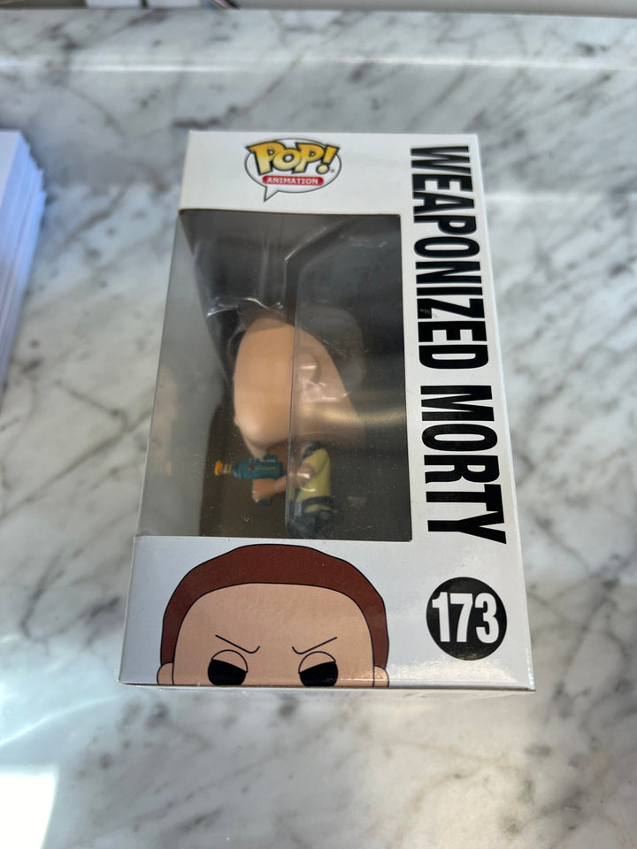 Funko Pop! Vinyl: Rick and Morty - Morty Smith (Weaponized) #173