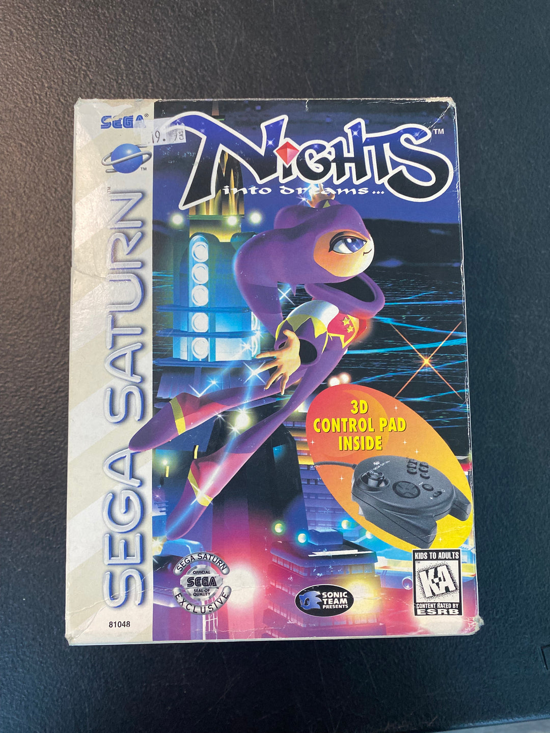 Nights into Dreams [3D Control Pad Bundle] - Sega Saturn
