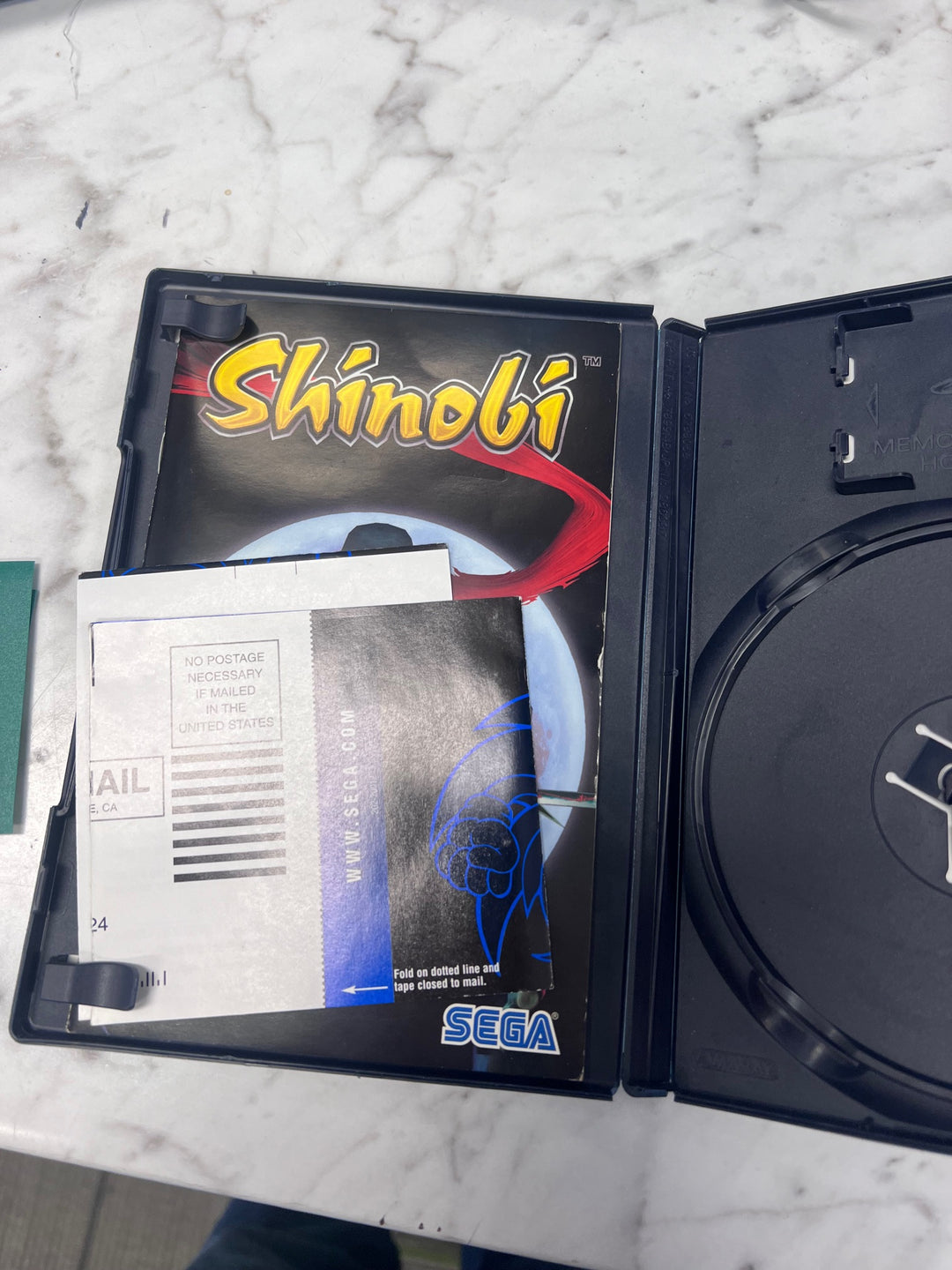 Shinobi PS2 Playstation 2 Case & Manual ONLY CO123125