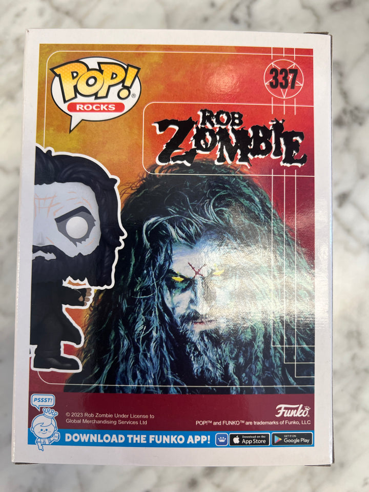 Funko Pop! Ricks - Rob Zombie #337 Glow GITD Hot Topic Exclusive FP9224