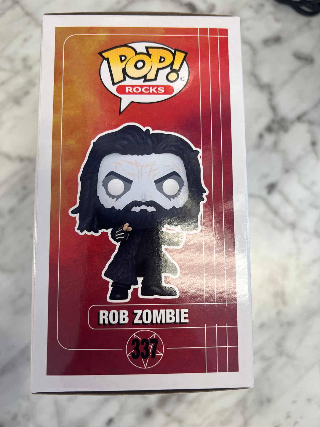 Funko Pop! Ricks - Rob Zombie #337 Glow GITD Hot Topic Exclusive FP9224