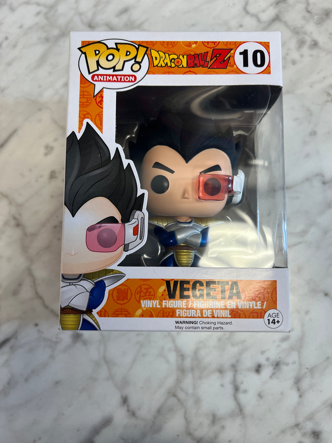 Funko Pop Animation Dragonball Z Vegeta #10 Vinyl Figure FP61924