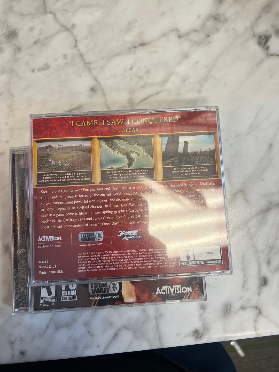 Rome Total War for Windows PC PC62025