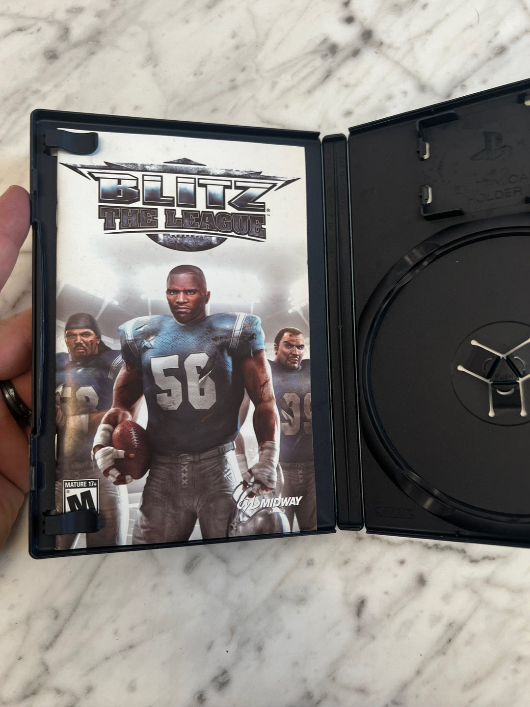 NFL Blitz the League PS2 Playstation 2 Case and Manual ONLY D12124