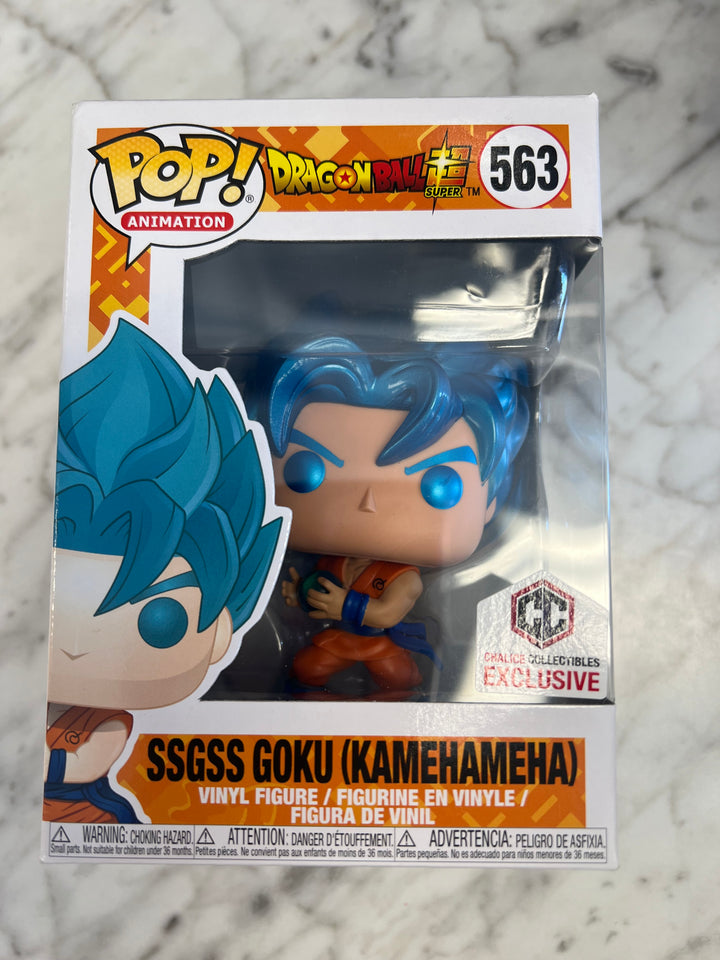 Funko Pop! Dragon Ball Super SSGSS Goku (Kamehameha) Chalice Exclusive #563 FP9224