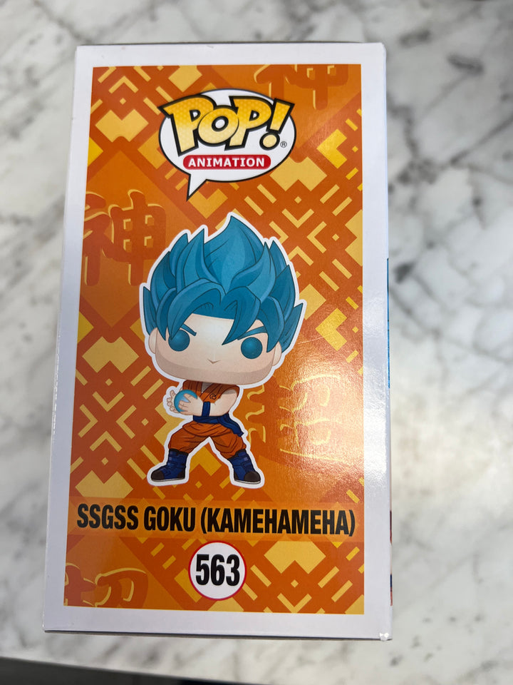 Funko Pop! Dragon Ball Super SSGSS Goku (Kamehameha) Chalice Exclusive #563 FP9224