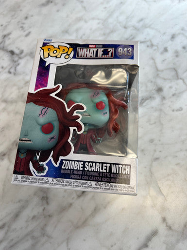 Funko Pop Marvel What If? Zombie Scarlet Witch Figure 943