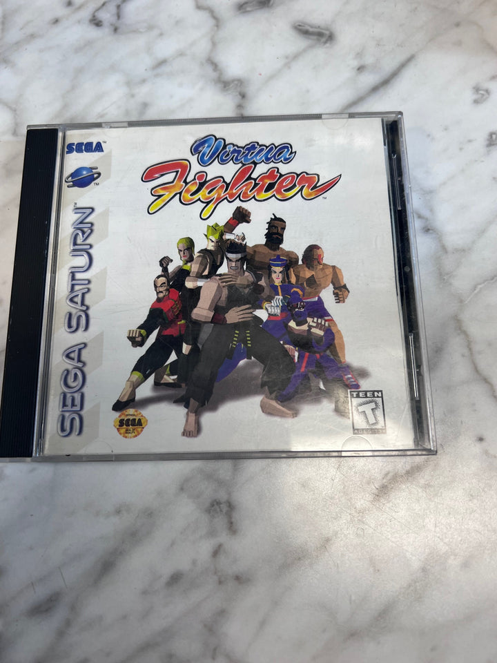Virtua Fighter Sega Saturn (Jewel Case Version) Case and Manual ONLY CO91725